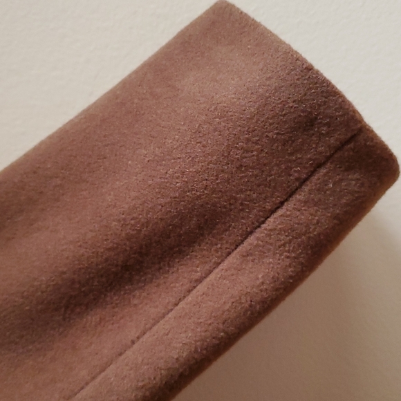 Like New PENDLETON Petite Wool Pea /Walking, Car Coat, Worn Once!, Camel/Tan 16P - Picture 6 of 16